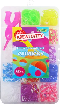 Obrázok produktu pre Magické gumičky 390ks + príslušenstvo