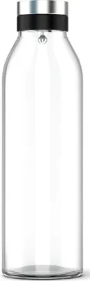 Produktbild von emsa Glas-Karaffe FLOW BOTTLE Glas/Edelstahl 1,3 Liter