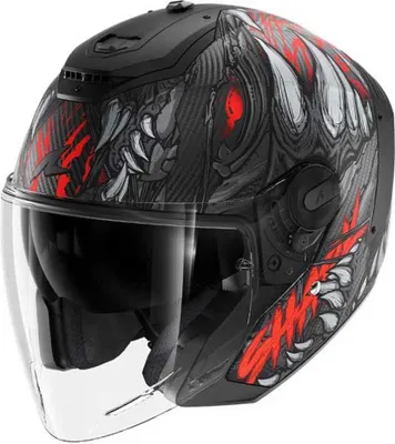 Produktbild von Shark Rs Carbon Shaytan Jethelm Schwarz M Schwarz M