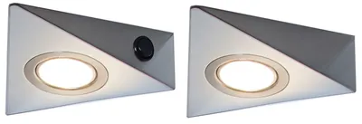 Zdjęcie produktu dla Lampa kuchenna LED pod szafkę ze stali nierdzewnej 2x3W, lampa kuchenna Rokky 2.0