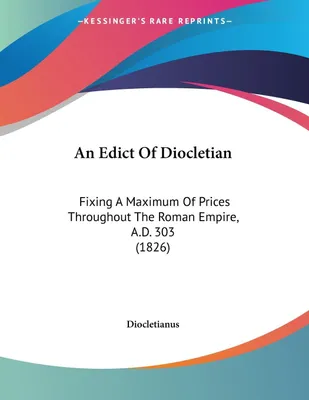 Produktbild von An Edict Of Diocletian