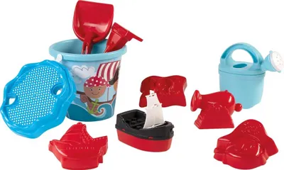 Productafbeelding van Androni Giocattoli 7204-00PI, Speelset voor zand, geschikt voor kinderen vanaf 1 jaar, plastic, meerkleurig