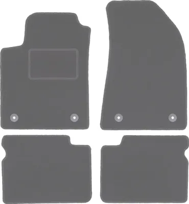 Produktbild von Graphit-Fußmatten für: Fiat Bravo II Schrägheck (2007-2012)