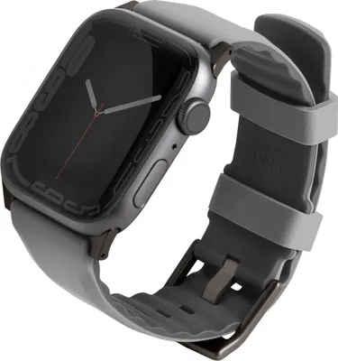 Obrázok produktu pre Remienok Uniq Linus pre Apple Watch 1/2/3/4/5/6/7/8/Se/Se2 38/40/41Mm - sivý
