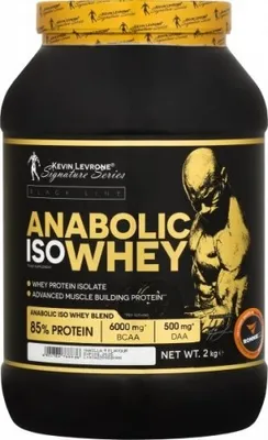 Produktbild von Kevin Levrone Black Line Anabolic Iso Whey 2kg - Pure Whey Isolat - Chocolate