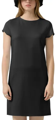 Produktbild von s.Oliver Damen Kleid – Regular Fit, Rundhalsausschnitt, Kurzarm