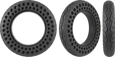 Produktbild von Reifen 10x2 Mogo 10x2' / 22x5cm Vollgummireifen Wabenstruktur für Elektroroller / E-Scooter / Xiaomi / M365