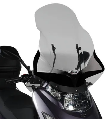 Produktbild von GiVi Windschild transparent, 680 mm hoch, 580 mm breit für Kymco Dink/Yager