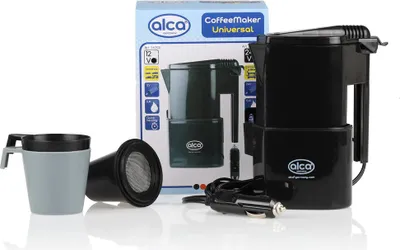 Image de alca® Bouilloire de voyage Coffee Maker 12V allume-cigare Bouilloire portable pour voyage voiture camping camping-car préparation café & thé