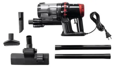 Immagine prodotto di CLEANmaxx Zyklon-Staubsauger Schwarz/Rot