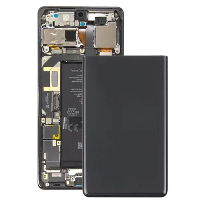 Produktbild von Für Google Pixel 7 Schwarz Battery Cover Ersatzteil Backcover Akku Deckel Neu