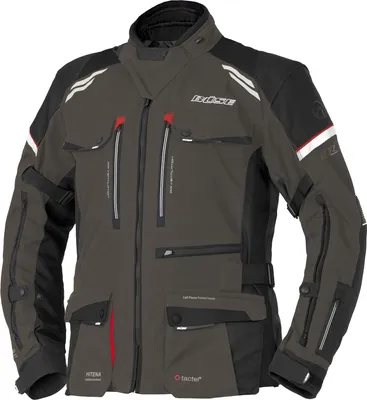 Produktbild von Büse Highland III wasserdichte Motorrad Textiljacke, schiefer, 58