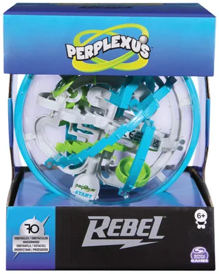 Produktbild von Spin Master Games Perplexus Rebel, 3D-Kugellabyrinth mit 70 Hindernissen - für fingerfertige Perplexus-Fans ab 6 Jahren