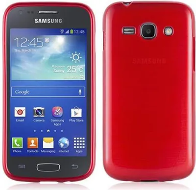 Produktbild von Cadorabo DE-104667, Samsung, Samsung Galaxy ACE 3, Rot