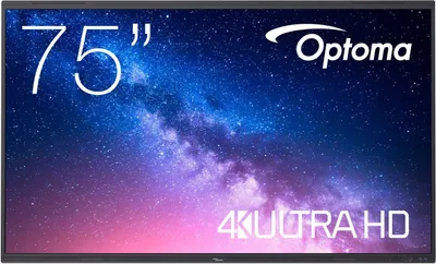 Produktbild von Optoma Creative Touch 5753RK - 190 cm (75") Diagonalklasse 5-Series LCD-Display mit LED-Hintergrundbeleuchtung - interaktiv - mit Touchscreen (Multi-Touch) - 4K UHD (2160p) 3840 x 2160 - Direct LED