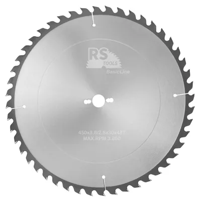 Productafbeelding van RStools HM cirkelzaag BasicLine Ø450 x 3,8 x 30 mm T=48 wisseltand