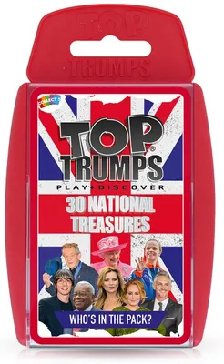 Produktbild von National Treasures - Top Trumps Classics Kartenspiel