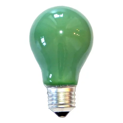 Produktbild von Merkur Glühbirne 15W E27 240V Grün Glühlampe 15 Watt A60 bunt dimmbar