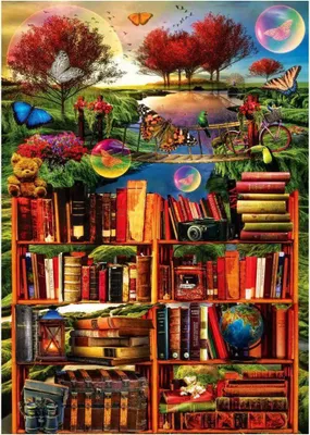 Immagine prodotto di Puzzle ANATOLIANI Immaginazione in lettura 1500 pezzi