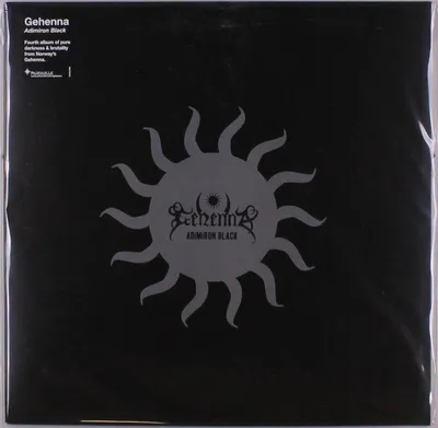 Obrázok produktu pre Gehenna - Adimiron Black Vinyl