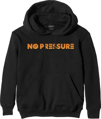 Obrázek produktu pro Logic - "No Pressure" mikina s kapucí a zadním potiskem pro muže/dámy Uni RO8754 (XL) (Black)