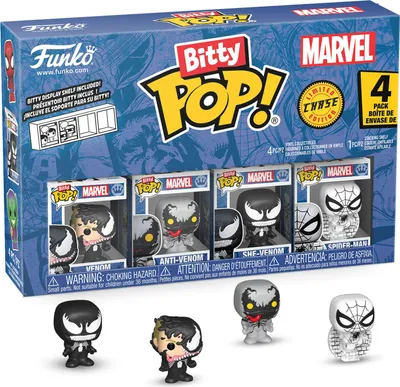 Obrázek produktu pro Spider-Man Bitty POP! vinylové figurky 4-pack Série 3 2 cm