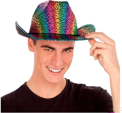 Immagine prodotto di Mamma Cowboy Arcobaleno 58 Cm Costume Cappello Multicolore Multicolore Taglia Unica