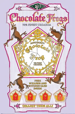 Image de Harry Potter - Grenouilles en chocolat - Cinéma Affiche de cinéma - 61x91,5 cm