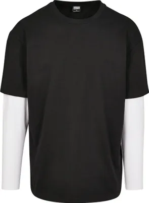 Produktbild von Urban Classics - Oversized Double Layer Shirt - L