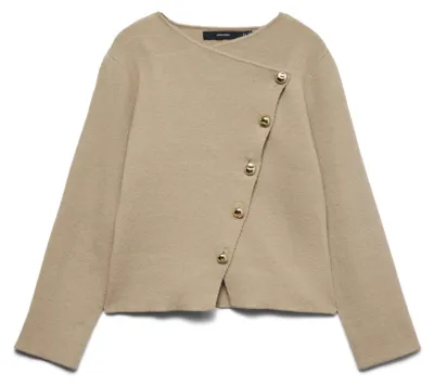 Produktbild von VERO MODA Vmvienna Ls O-Neck Wrap Cardigan