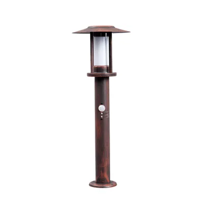 Produktbild von Lindby LED-Sockelleuchte Pavlos, 55 cm, rostfarben, Sensor