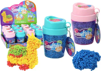 Productafbeelding van Squishy piepschuimballen in een blauwe beker