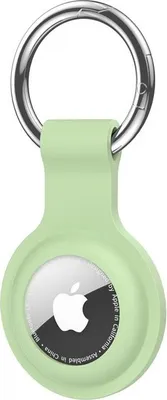 Immagine prodotto di Custodia in silicone verde per AirTag - Protezione KP36351