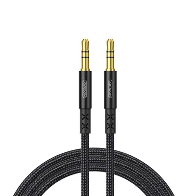 Obrázek produktu pro Joyroom AUX stereofonní audio kabel 3,5 mm mini jack 2 m černý (SY-20A1)