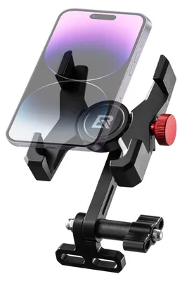 Imagen del producto de Soporte para teléfono de aluminio, universal, para bicicleta y motocicleta
