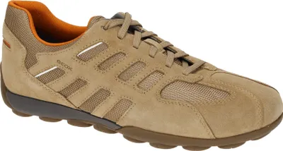 Image de Geox U Snake 2.0 A Chaussures pour hommes Pour semelles amovibles Lacets Marron Loisirs, Taille:43 EU