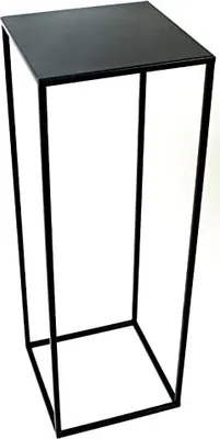 Image de DIXIE STORE Support à fleurs - Support pour plantes en métal - 70 cm de hauteur, noir