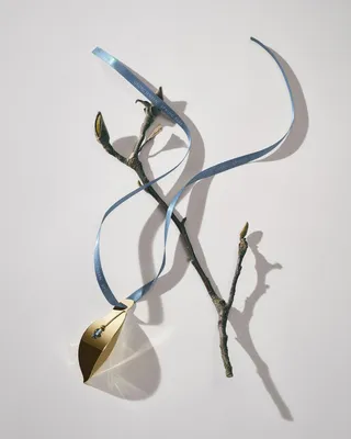 Produktbild von Georg Jensen SPRING 2025 ORNAMENT 18KT GOLD PLATED SS 10020650