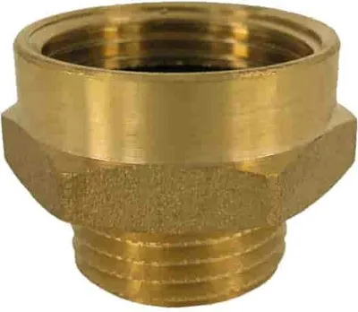 Produktbild von Gewindefitting Messing Doppelnippel erweitert 1" AG x 1 1/4" IG
