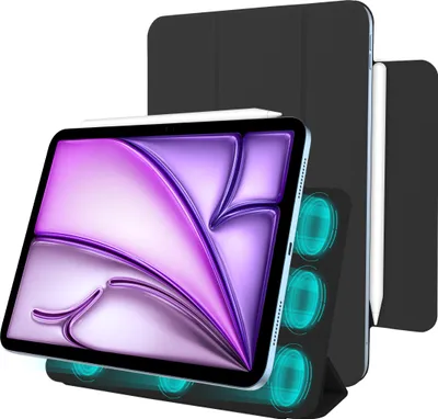 Produktbild von Hülle Apple iPad Air 11 (M2 2024), iPad Air 11 (M3 2025), iPad Air 11 (M4 2026) Schutzhülle - Cazy - Schwarz