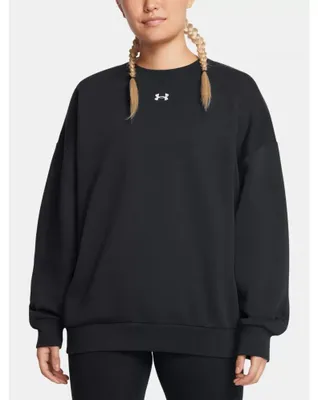 Obrázok produktu pre Dámska mikina UNDER ARMOUR RIVAL FLEECE OS CREW ČIERNA veľkosť: S
