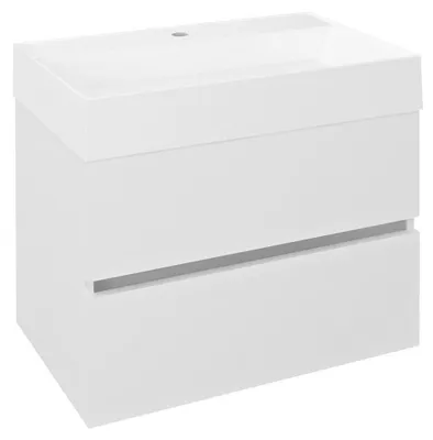 Produktbild von Sapho ODETTA Unterschrank 67x50x43,5cm, weißer Glanz