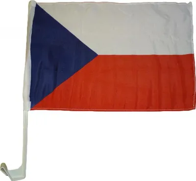 Obrázok produktu pre Vlajka na auto Česká republika 30 x 40 cm vlajka na auto vlajka na okno vlajka na okno vlajka na ventilátor
