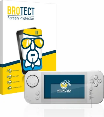 Produktbild von BROTECT Schutzglas für Blaze Evercade EXP Schutzfolie Panzer Folie Glas Display Schutz klar