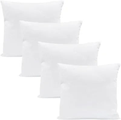 Obrázok produktu pre Sada 4 vankúšov Unyqoos® 45 x 45 cm – priedušná výplň z mikrovlákna, materiál šetrný k pokožke, Oeko-Tex, možné prať pri 60°C, tvarovo stabilné pre lepší spánok