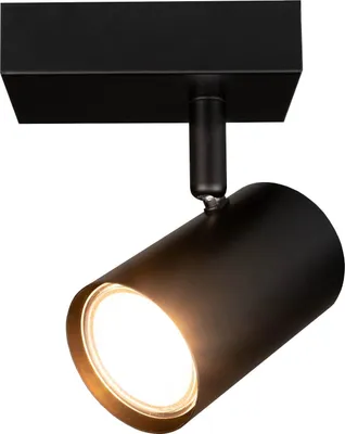 Produktbild von Ledvion - LED Deckenstrahler, Schwarz 1-lights, Dimmbare, GU10 Fassung, IP20, Kippbar