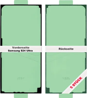Produktbild von 5x Samsung Galaxy S24 Ultra SM-S928 Akkudeckel Rahmen Kleber Dichtung Backcover Adhesive Glue