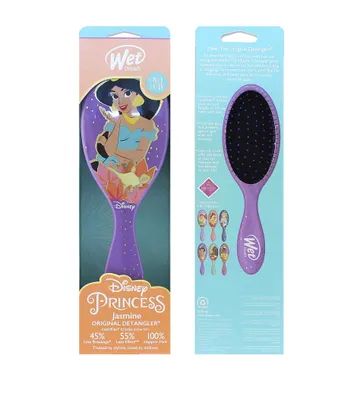 Obrázek produktu pro Wet Brush Disney Original Detangler Jasmin, Děti, Plochý kartáč na vlasy, Vícebarevný, Obrázek, Dívka, 1 kusů