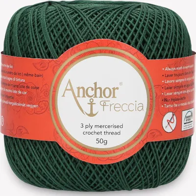 Obrázok produktu pre Anchor Freccia 16 – tenká bavlnená priadza na háčkovanie (farba 00218)