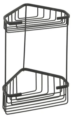 Produktbild von Gedy SMART Eckregal 2-Fach, 200x325x151mm, Schwarz